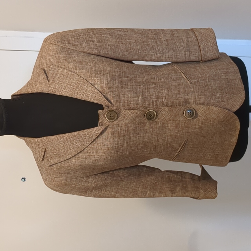 Lafayette 148 linen/ wool jacket Sz 4